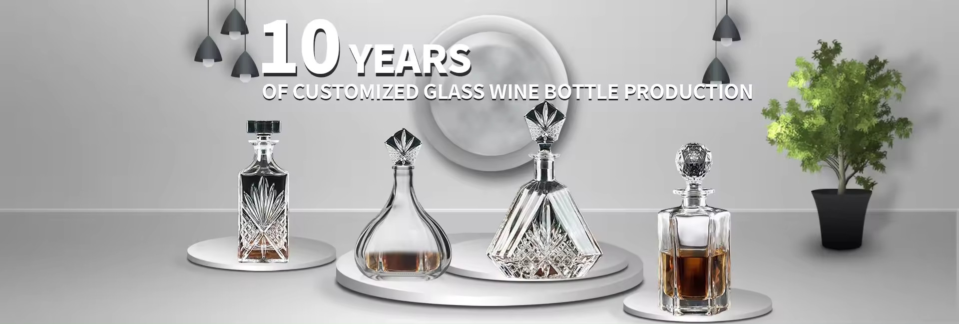 qualidade Garrafa de vidro de vodka fábrica