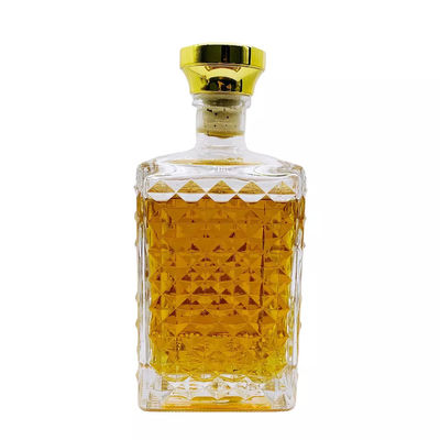 quality Material do corpo Garrafa de vidro para Gin de alta qualidade Vodka Whisky Design único factory