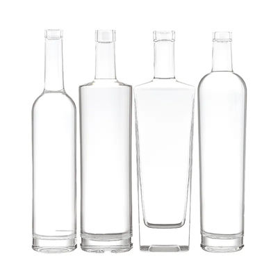 quality Cor personalizada Botella de vidro de 750 ml Para produtos de vidro Liquor Gin Vodka factory